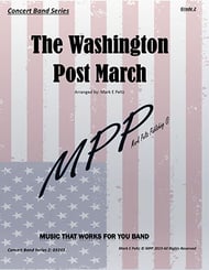 The Washington Post March Concert Band sheet music cover Thumbnail
